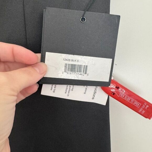 Mac Duggal | A12428 Charmeuse Rhinestone Strap Trumpet Gown Size 0 Ieena NWT - Picture 8 of 10